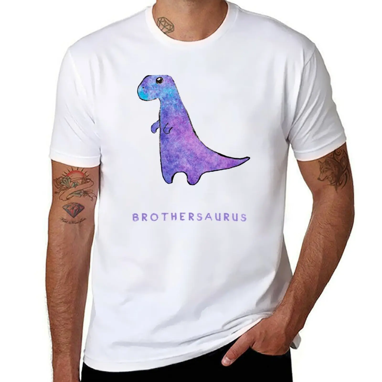 

Brothersaurus T-Shirt t shirts with prints t shirts cotton 100% T-Shirt