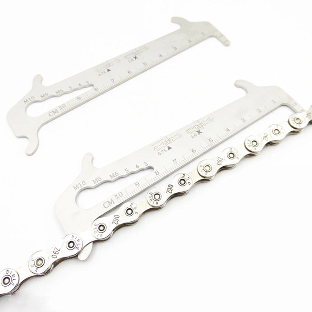 

Wear Chain Tool for Mountain Bike Chain Gauge Portable Bike Tool Chains Portable Repair Repair Checker Checker
