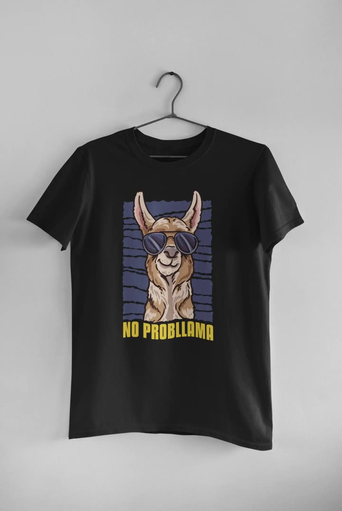 

Llama Lover T Shirt Alpaca No Probllama