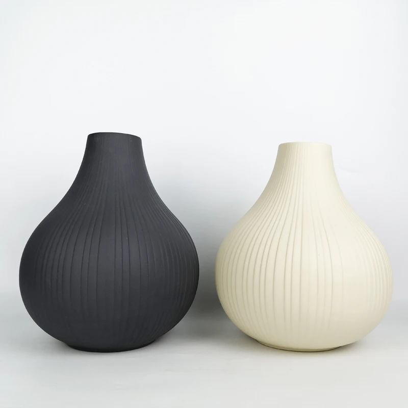 

Nordic modern matt home decoration vase decorative ceramic vase