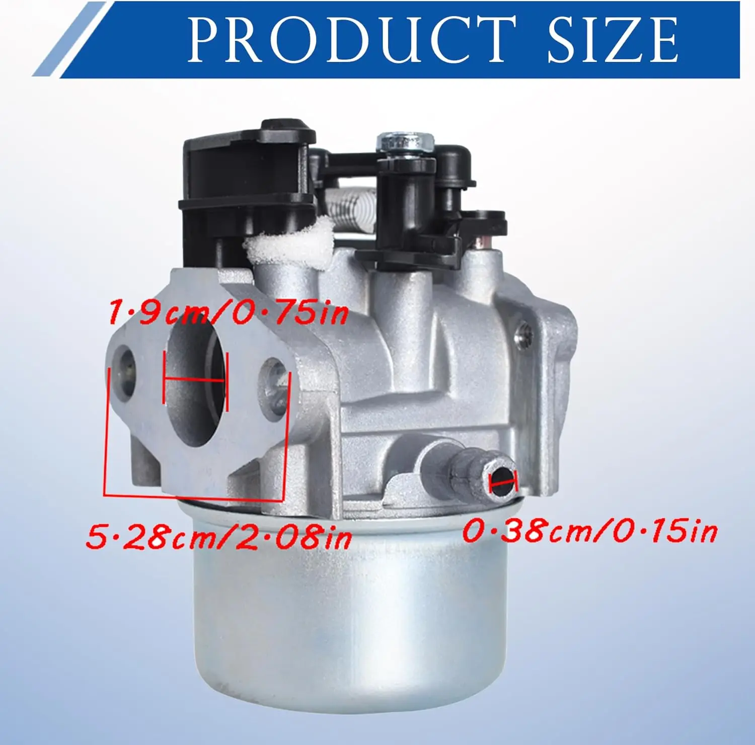 Carburetor Carb Replacement for Briggs Stratton 796608 Select 111000 11P000 121000 12Q000