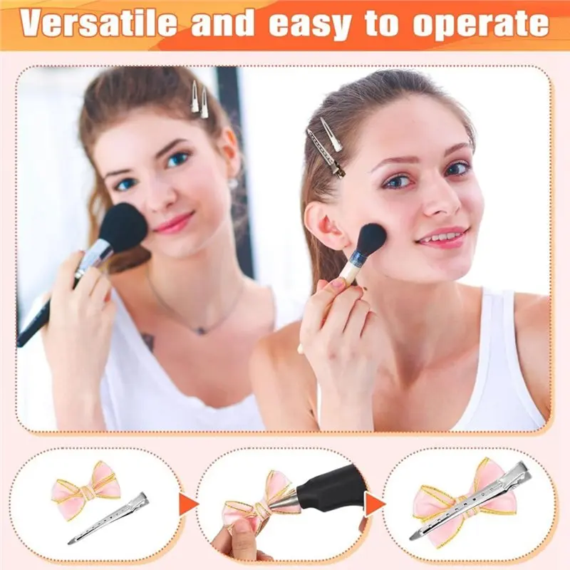 HOT SALE-Hair Accessories Kit For Dance Cosmetology Complete Slick Back Hair Brush Set For Dance Ballet Competition Wedding Part