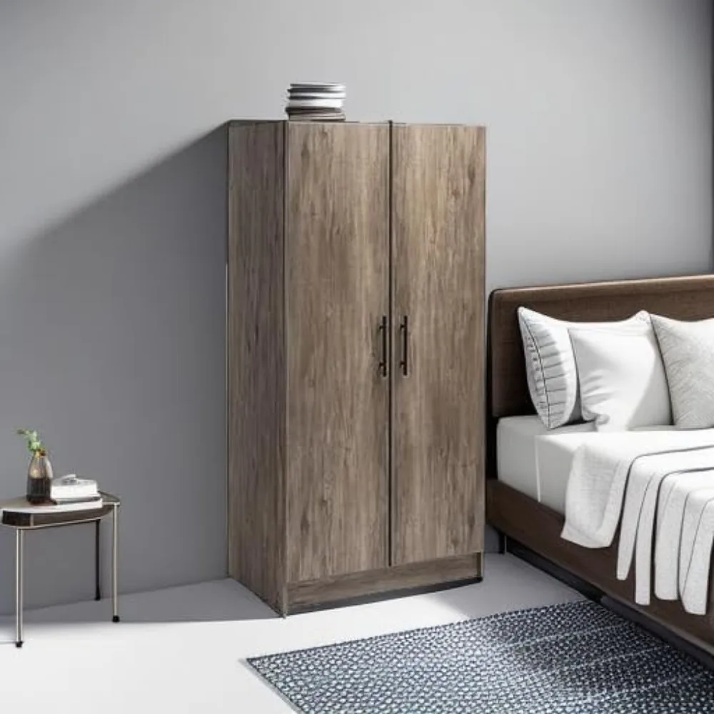 Armoire de Rangement avec Étagères, 32 Pouces