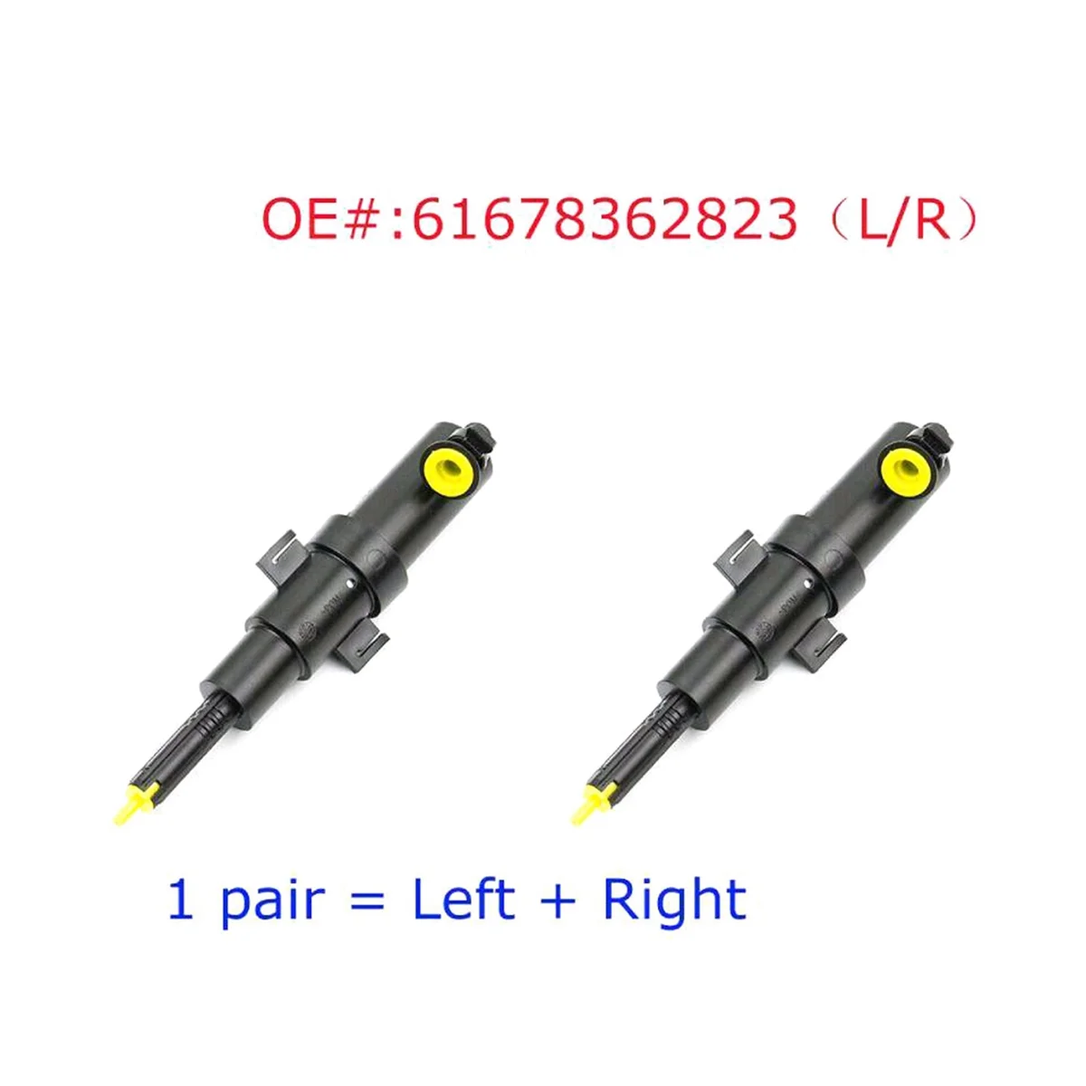 61678362823 Headlight Spray Gun Headlight Washer Nozzle Car for BMW 3 Series E46 320Li