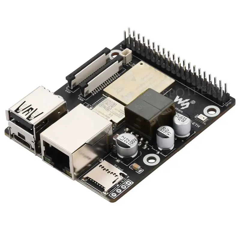 Picture 3: ESP32-P4-WIFI6-POE-ETH  Development Board ESP32-C6 MIPI DSI 10.1 inch Display/CSI Camera/Audio Speaker For AI Deepseek