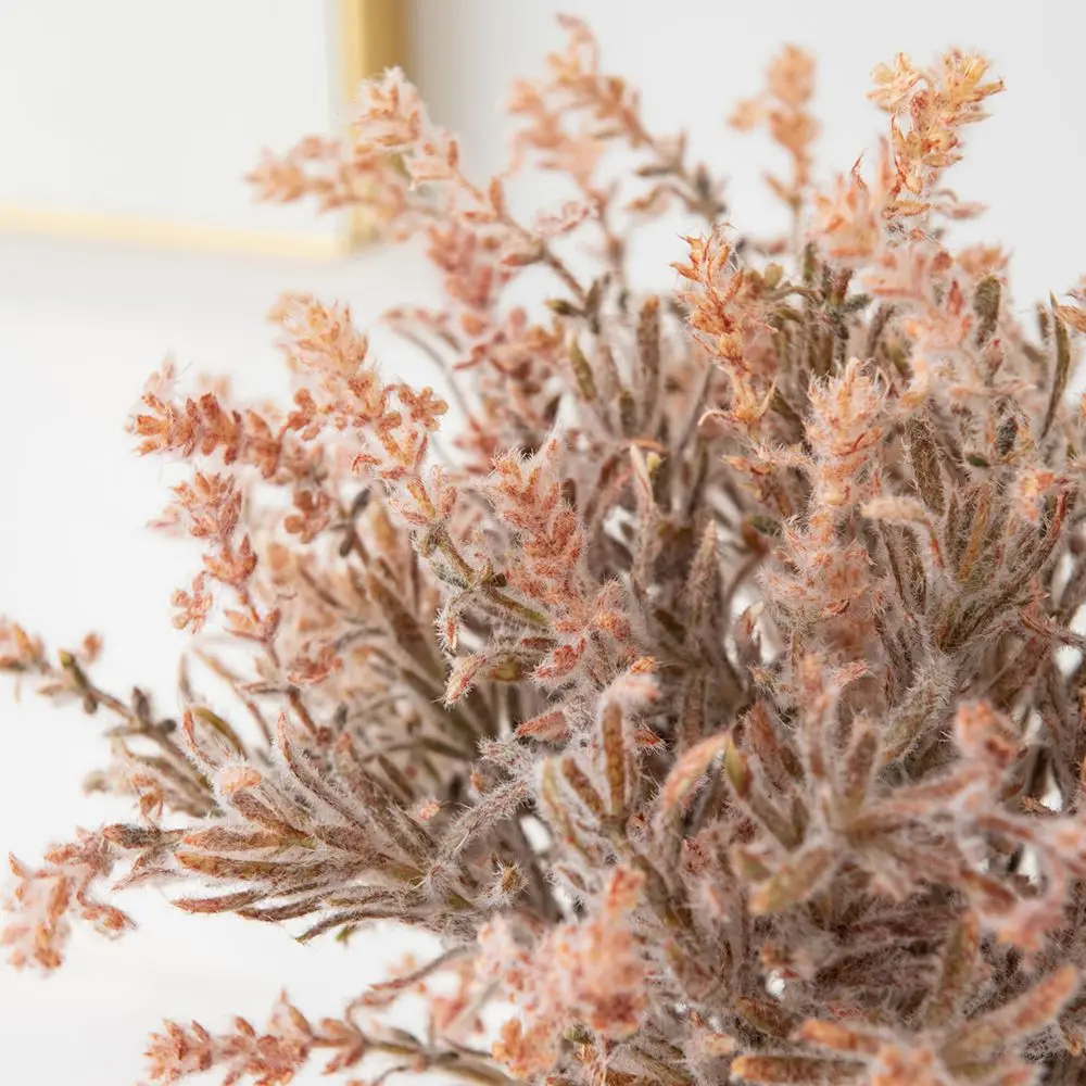 Künstliche Blumen Pflanzen Plüsch-Lavendelsträuße Heimvasen Gärten DIY-Geschenke Blumengirlanden-Materialien Hochzeits-Brautsträuße – Detail 18