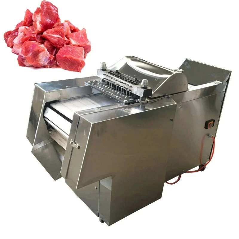 

Electric Meat Cutter Cutting Machine Flesh Beef Chicken Cutter Slicing Meat Slicer Fully Automatic Meat