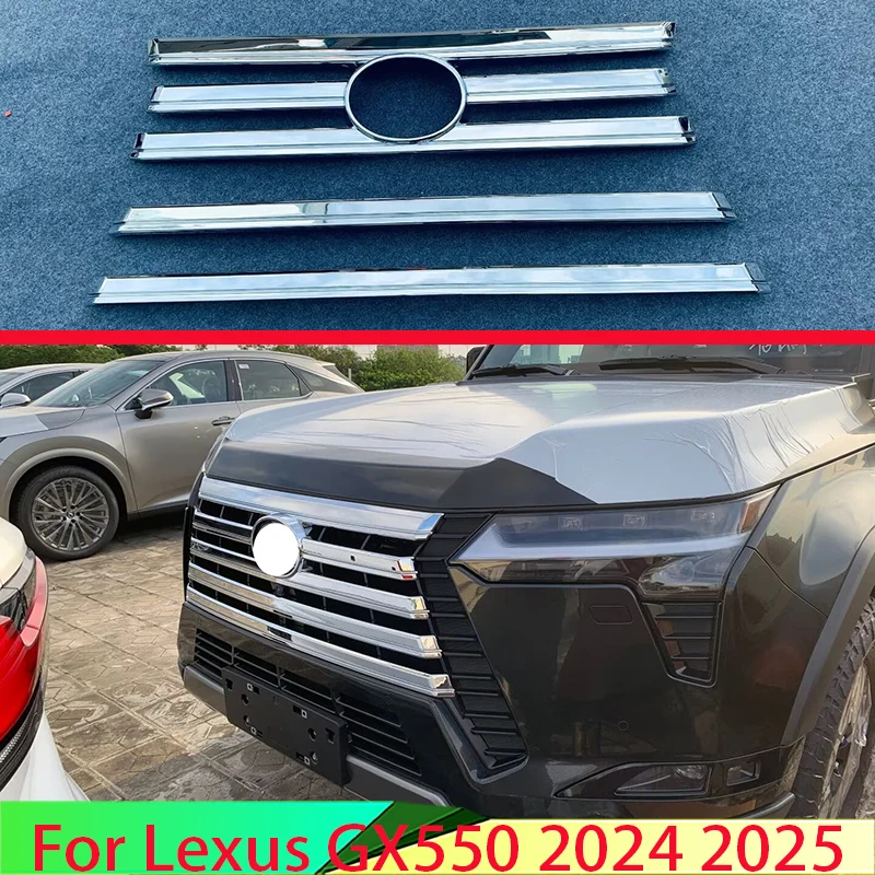 

Накладка на решетку радиатора для Lexus GX550 2024 2025 ABS