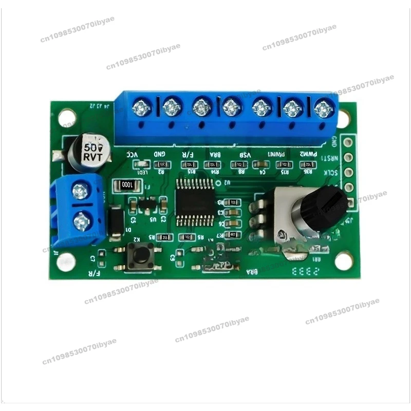 For Brushless Motor Governor Circuit Board PWM Controller Forward and Reverse Switching Stepless Speed Regulation Sudden Braking