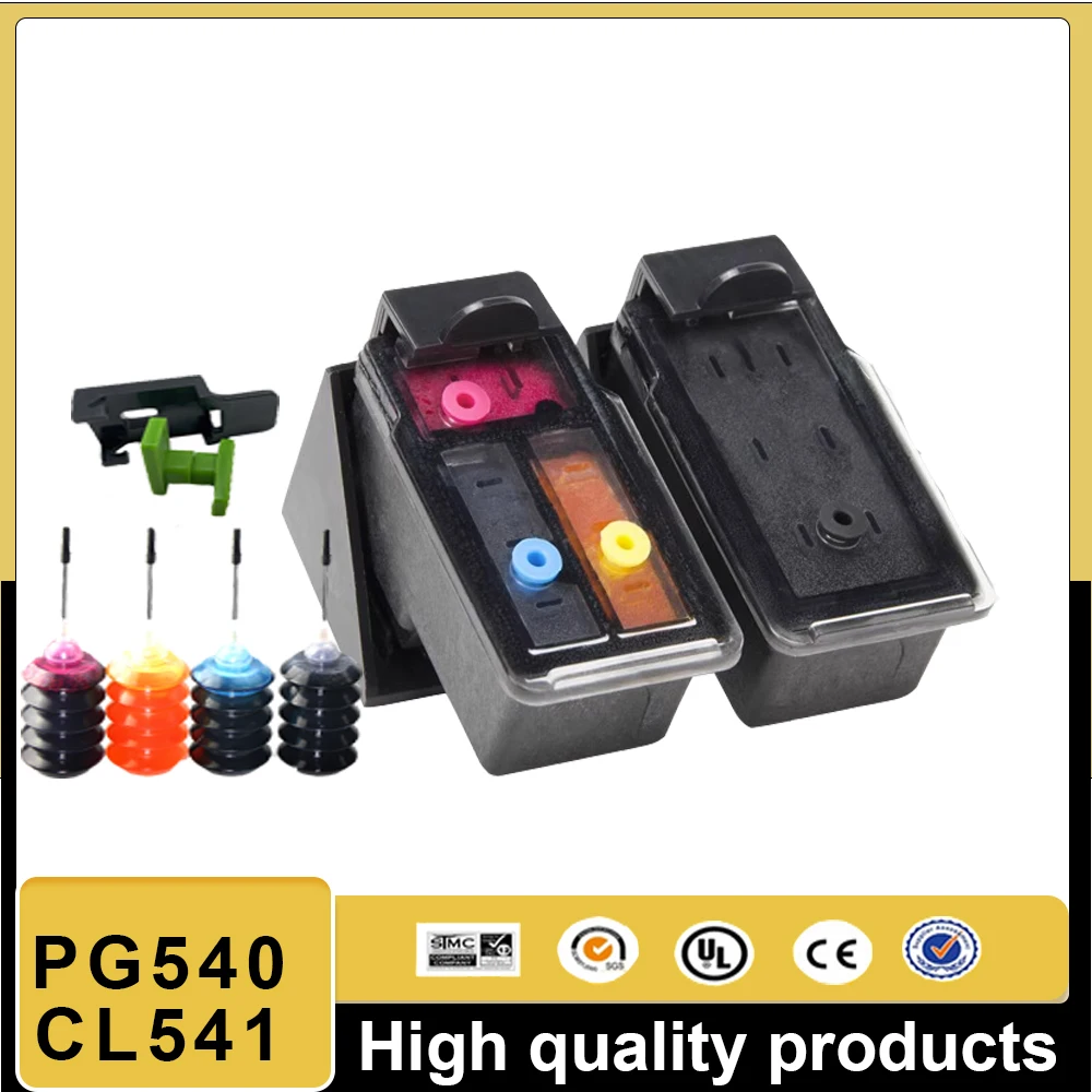 

PG540 CL541 PG-540 CL-541 For Canon 540XL 541XL Ink Cartridge pg 540 for Pixma MG4250 MG3250 MG3255 MG3550 MG4100 MG4150 printer