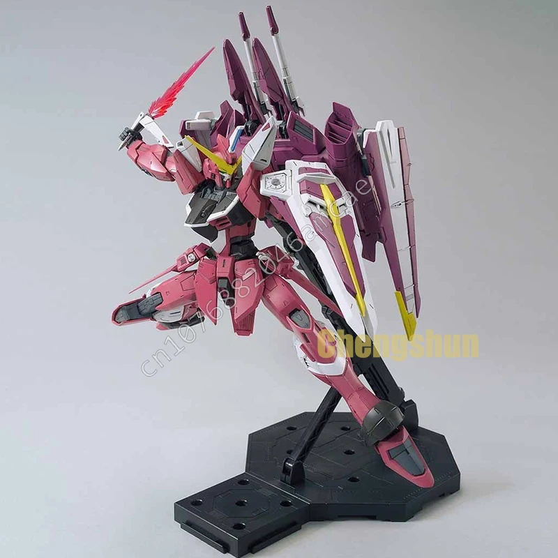 

Chengshun Model MG 1/100 Model SEED Aslan Justice 2.0 Action Figure Assembly Model Kit Collectible Toys Robot Customizable Toys