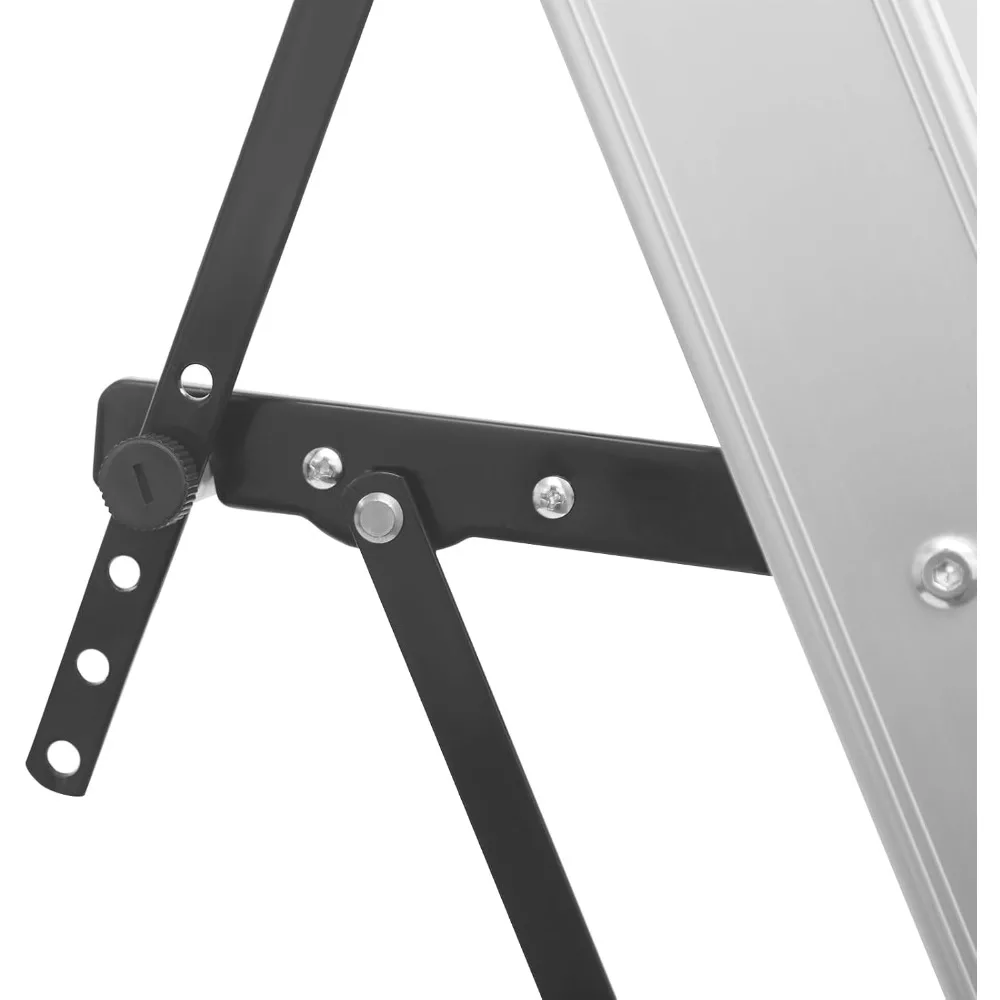 سلم سرير بطابقين RV قابل للتعديل بخمسة خطوات مع دواسات مضادة للانزلاق - تركيب جداري وأرضية قابل للطي لسلامة معززة #6