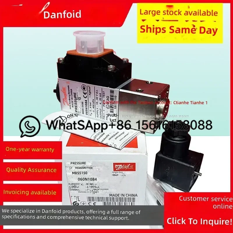 Danfoss MBS5100 Marine Pressure Sensor 060N1216 060N1217 060N1218 060N1219 060N1220 Transducer for Ship Boat Engine