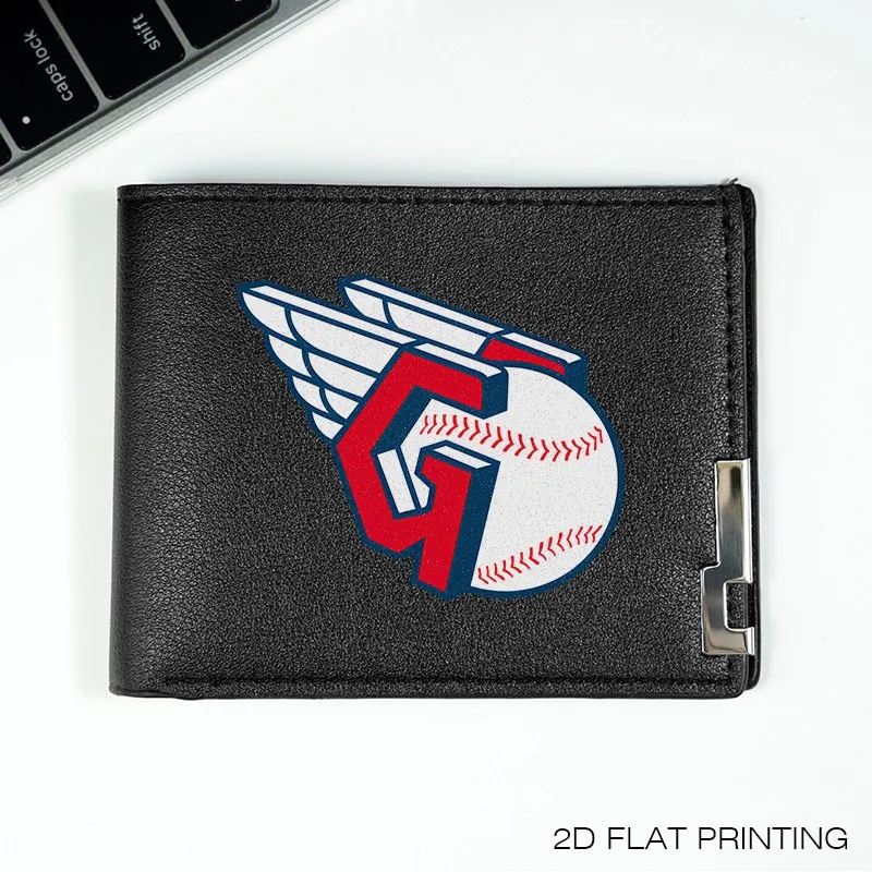 Portafoglio in PU con logo G Wing da uomo compatto stile business leggero durevole uso quotidiano design minimalista alla moda