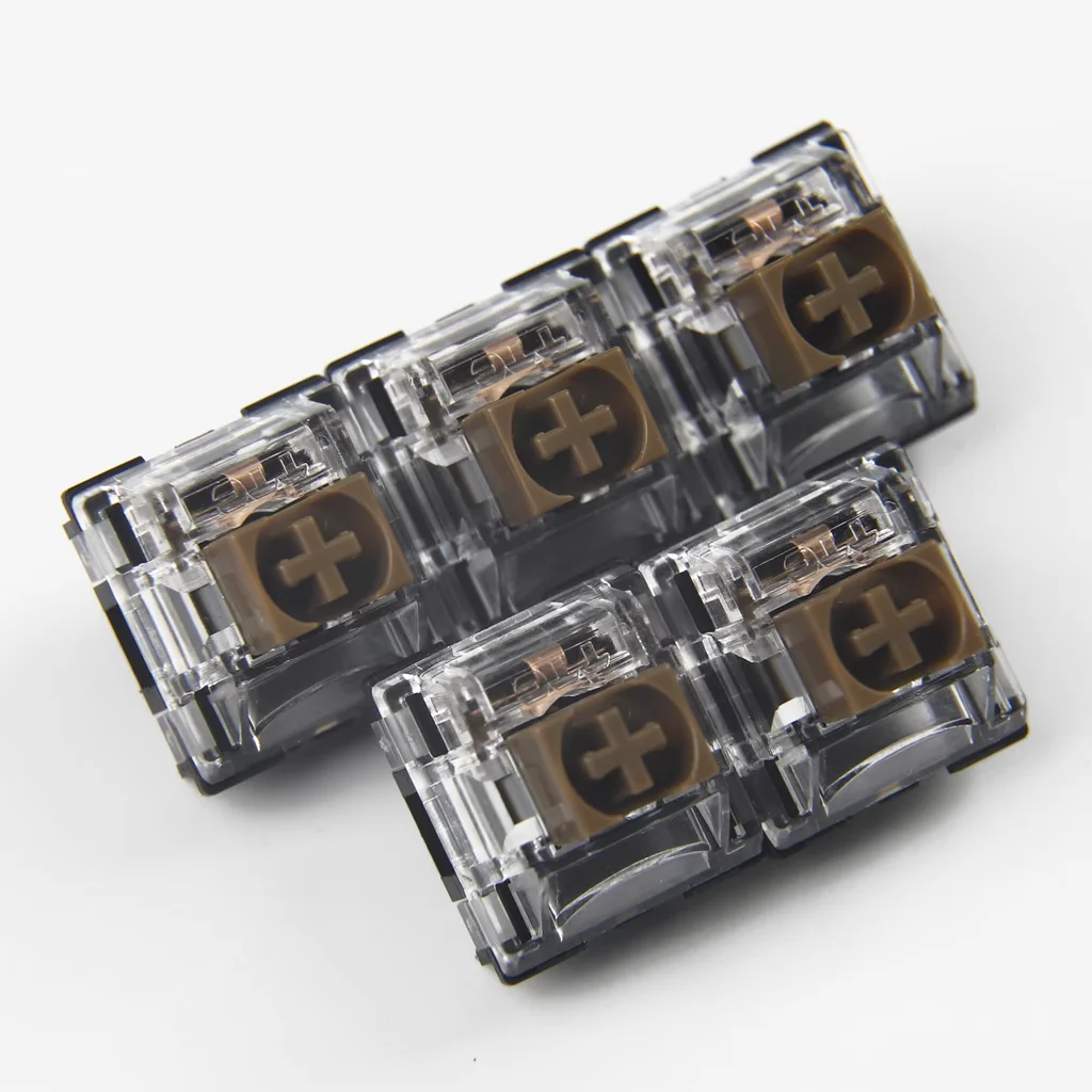 TTC Mute Silent Brown V3 Switch 3 Pins 55g DIY Custom Gaming Office Mechanical Keyboard Tactile Switches Dust Proof Lubrication