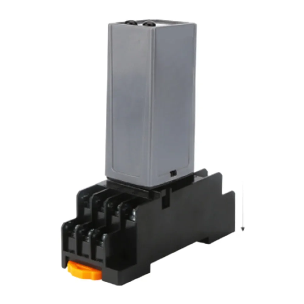Digital Adjustable Delay Relay H3Y-4 LED Screen Timer for Automation Equipment 0. to 99h Delay Range ABS Material