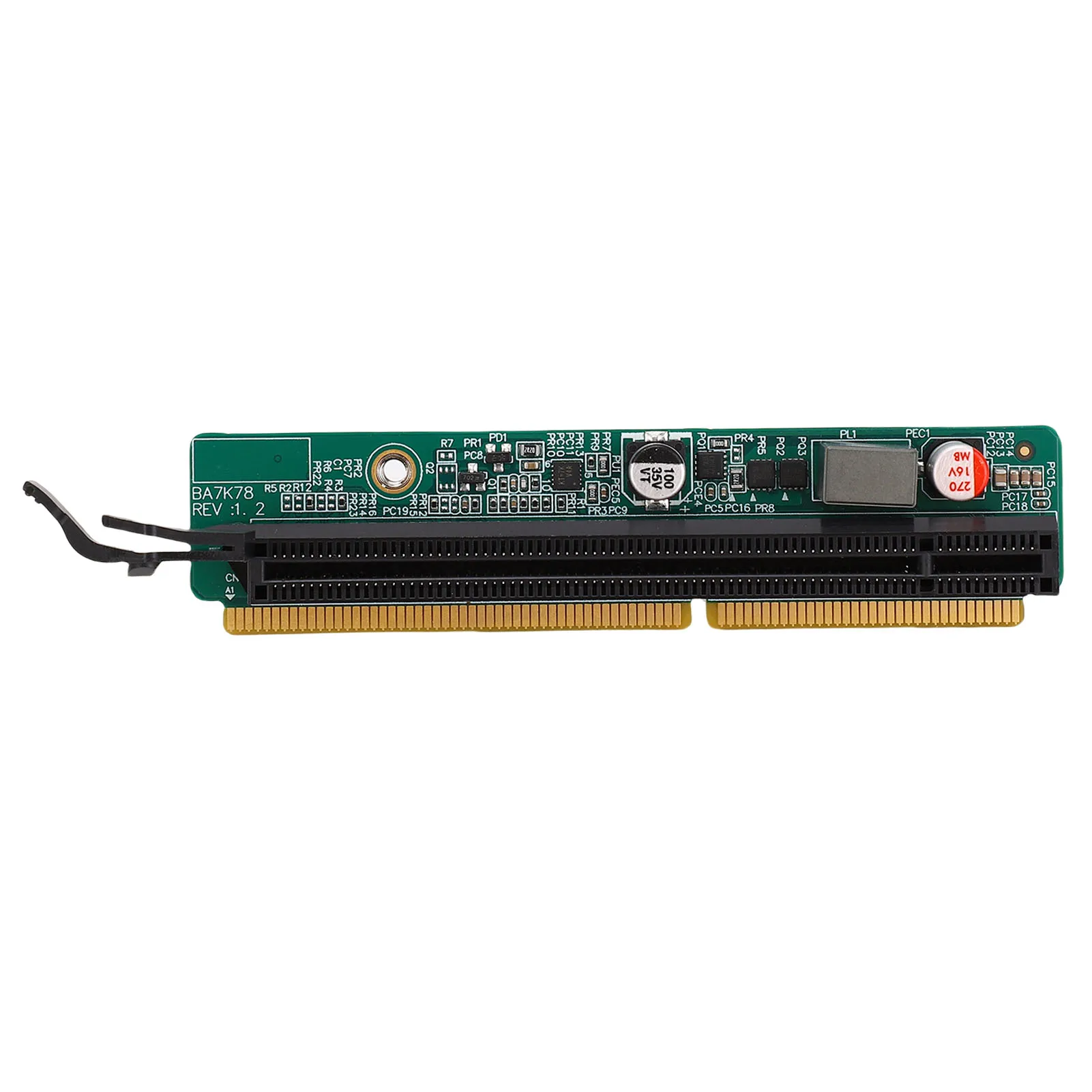 PCIE16 Riser Card Fit for Workstation M90q M950q PCI Express 16x Expansion Graphic Card Replacement