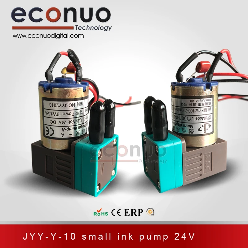 

JYY-Y-10 Small Ink Pump 24V 3W 100~200ml/min for Infinity Zhongye Flora Eco Solvent printer