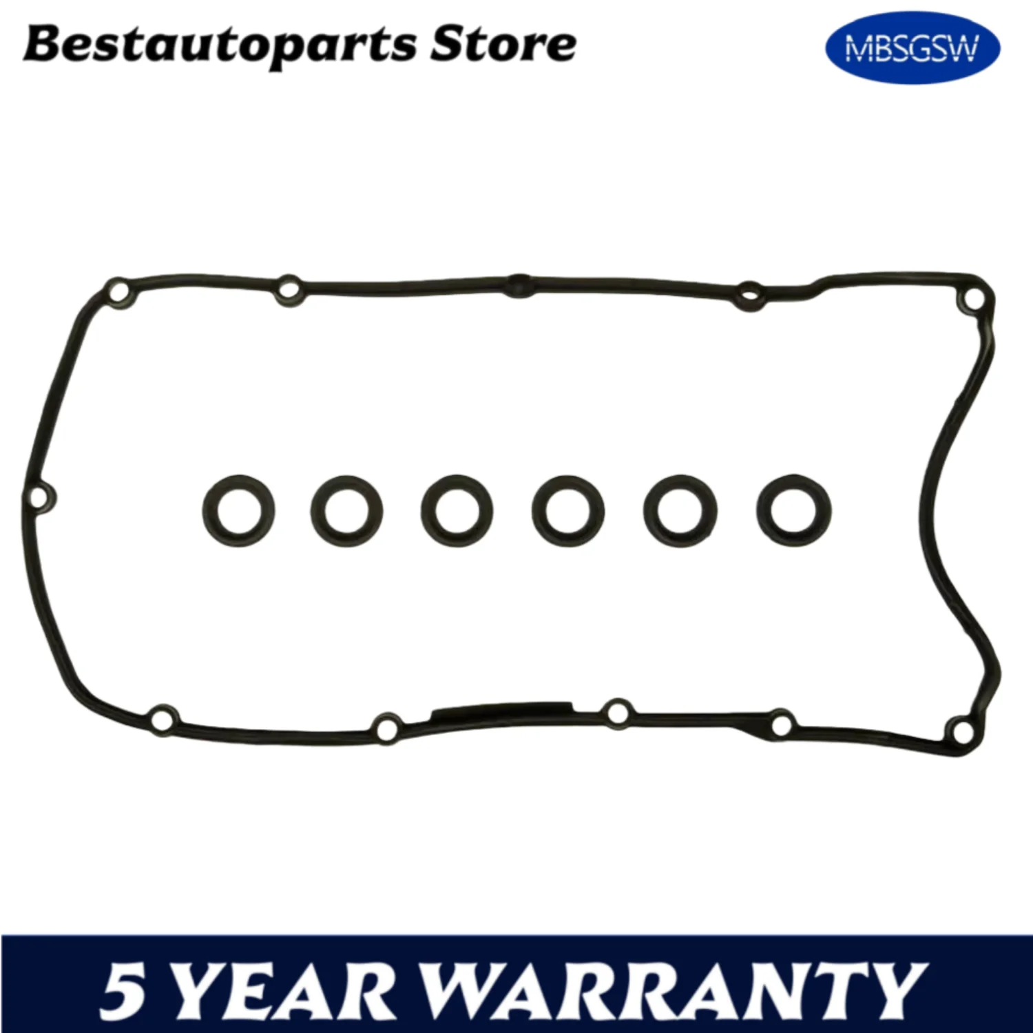 AUTO ENGINE PARTS Valve cover gasket SET for AUDI Ford Porsche SEAT Volkswagen 2.8L 3.2L V6 24V GAS 2.8 3.2 L T 1999-2010