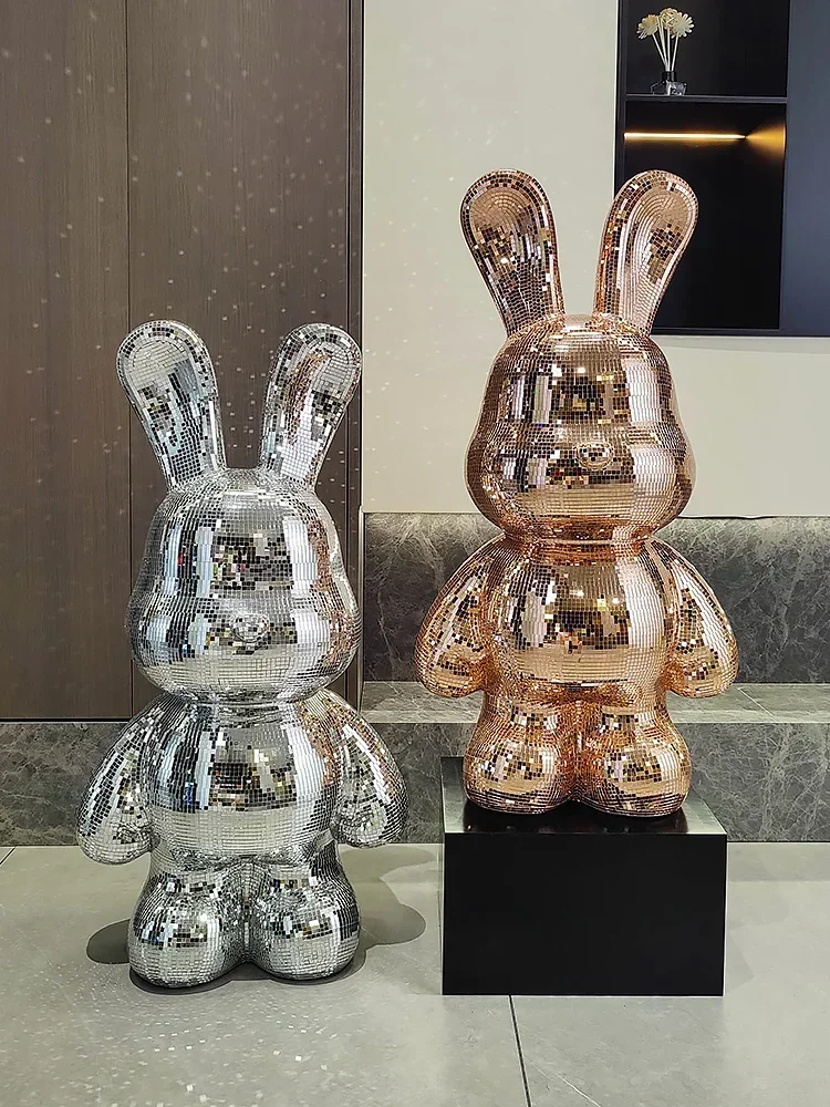 

Internet Celebrity Cartoon Rabbit Piggy Bank, Large Cartoon Rabbit Ornaments, High-end Large Living Room Decorations