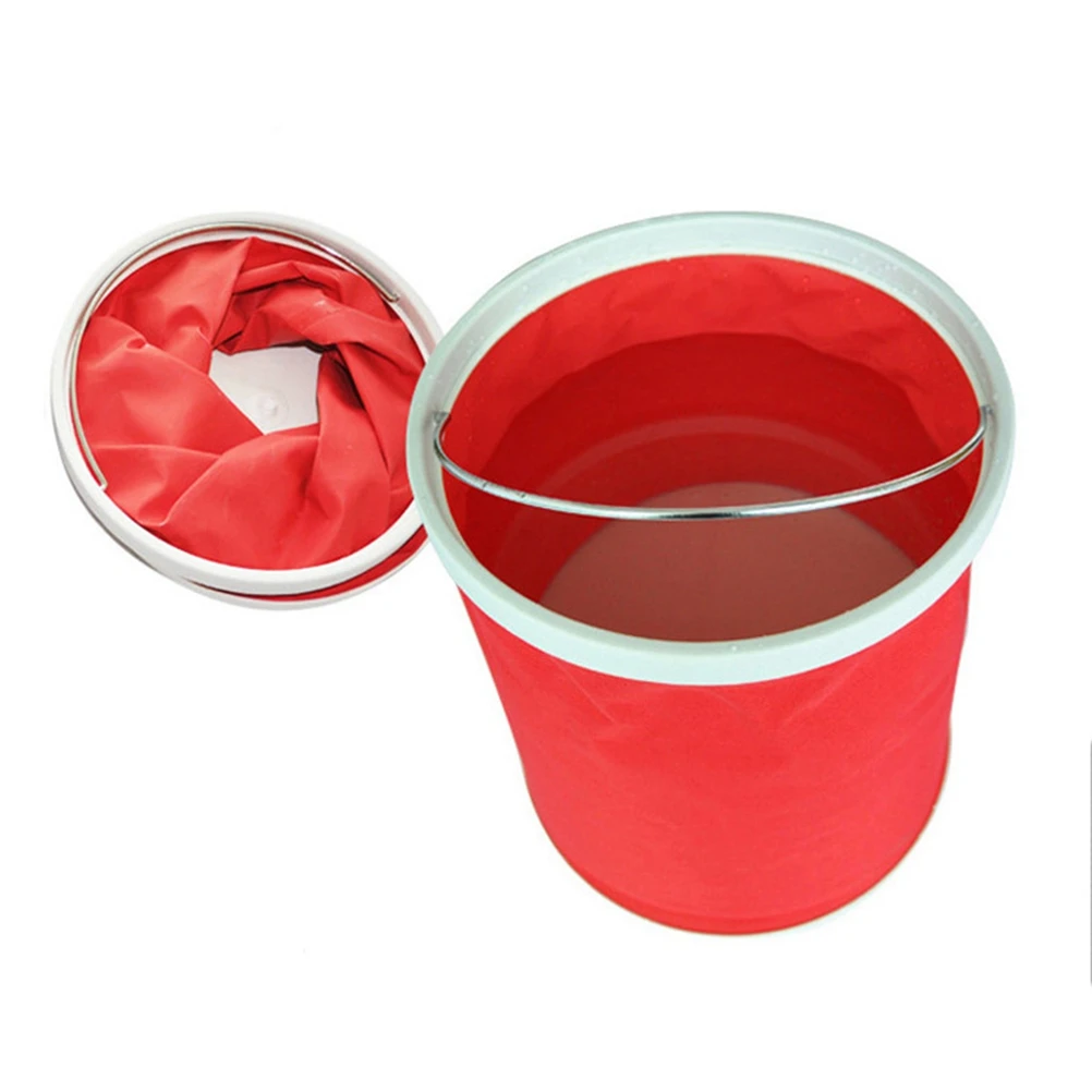 

11L Foldable Water Bucket Portable Outdoor Camping Hiking Fishing Picnic Travel Leakproof Collapsible Container For Sand Ice