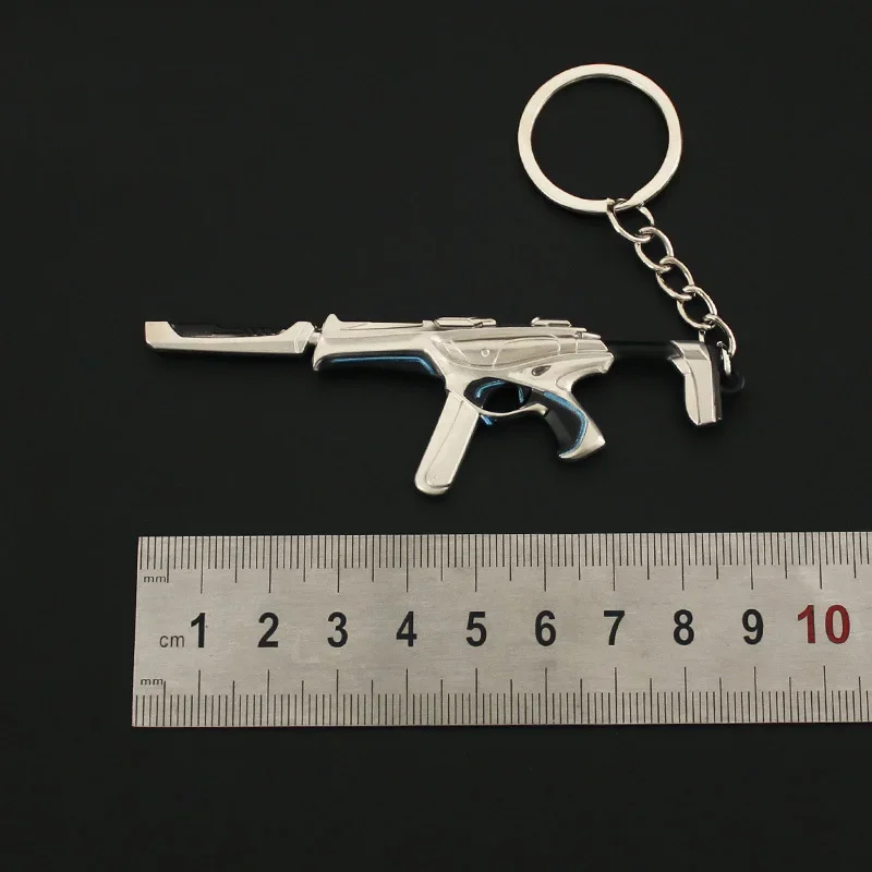 Valorant المشاجرة ريفر نموذج قلادة المفاتيح للرجال 5-9 سنتيمتر الجلد العصرية المعادن حلقة رئيسية مكتشف المشجعين جمع ديكور مجوهرات هدية #3