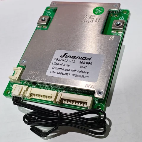 JBD BMS 40A 50A 60A 80A 8S~20S Bluetooth Smart BMS 8S 9S 10S 12S 13S 14S 15S 16S 17S 18S 20S LiFePO4 Li-ion BMS for E-Scooter