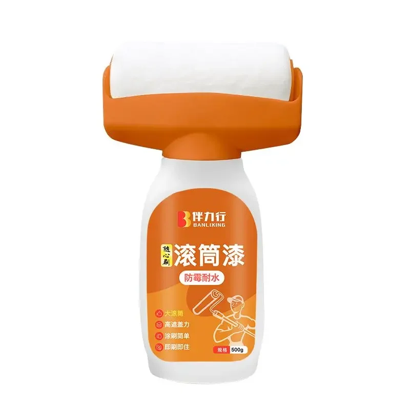 Water-based Colorful Latex Paint, White Household Wall Repair, Water-based Emulsion Type Clean Odor Interior Wall Paint
