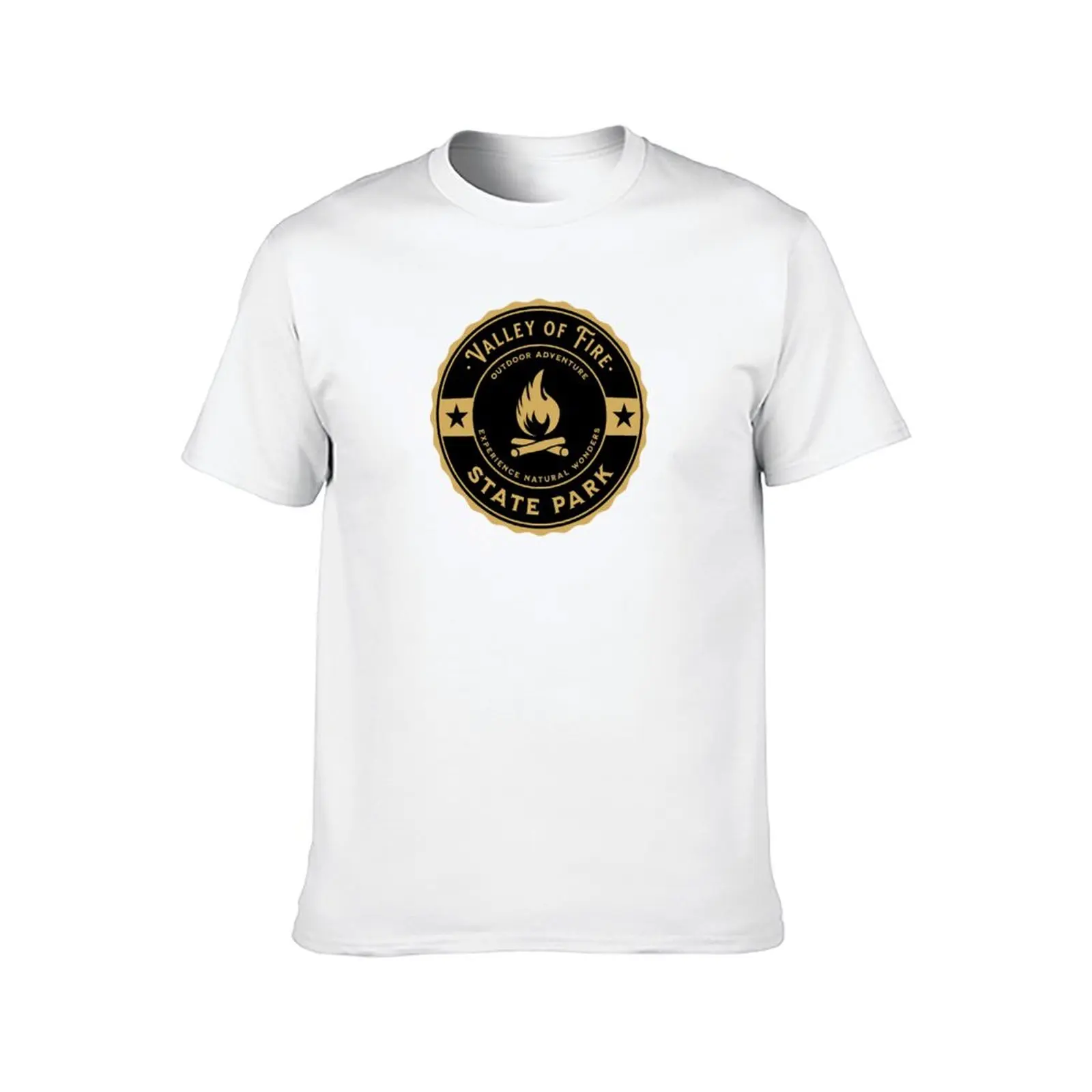 الهيب خمر وادي النار الدولة بارك نيفادا تي شيرت تي شيرت رجل عادية تي شيرت للرجل حزمة القطن تي شيرت