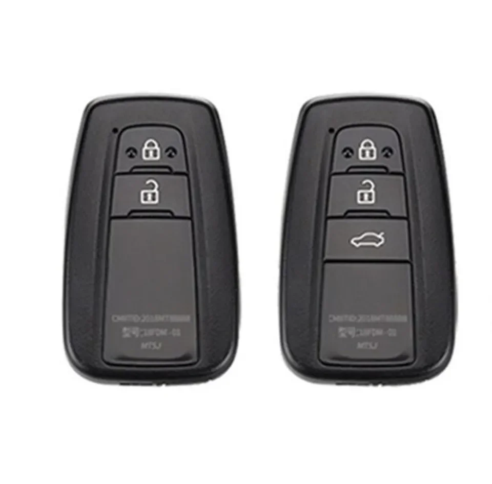 Funda de llave de coche, carcasa de Zinc para Toyota Prius, Camry, Corolla, C-HR, CHR, RAV4, Prado, Izoa, Levin, Avalon, 2018, 2019, 2020