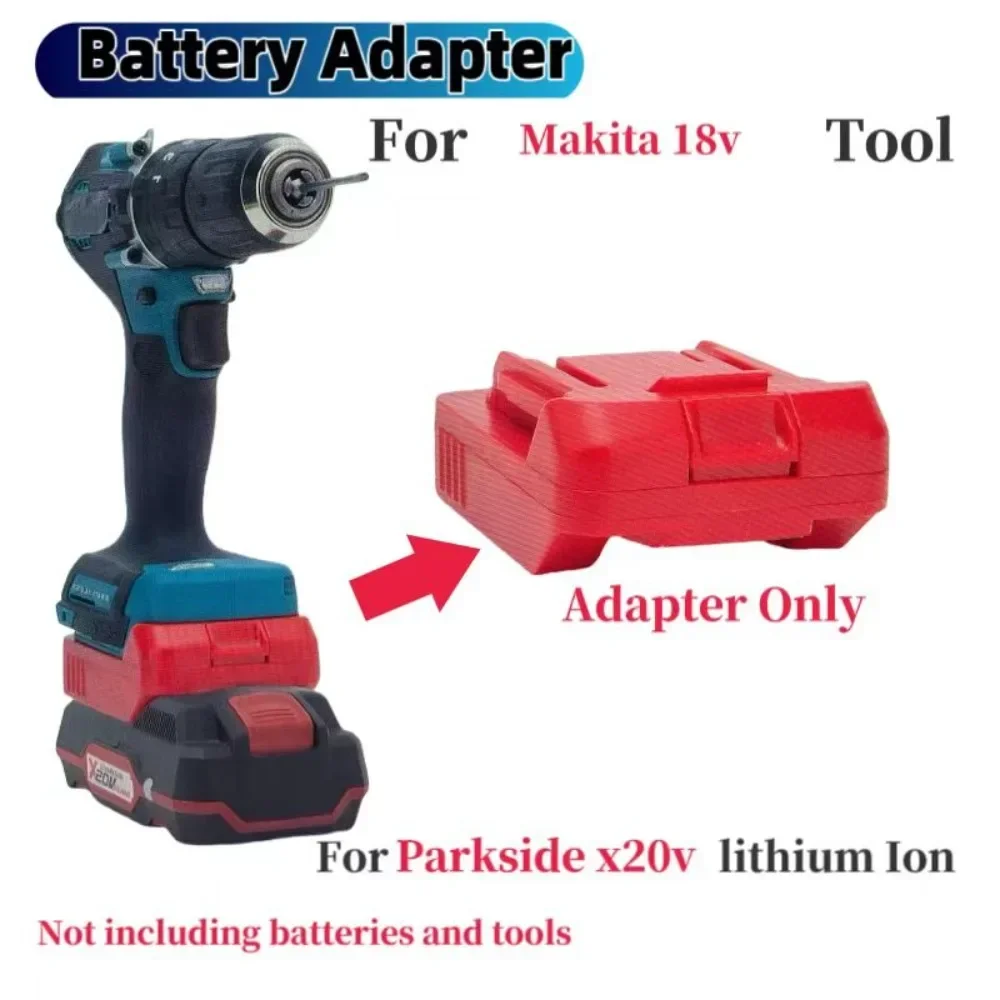 Converter  For Lidl Parkside X20V  Lithium Battery Adapter Converter  Converter To Makita BL Brushless Tools (Only Adapter）