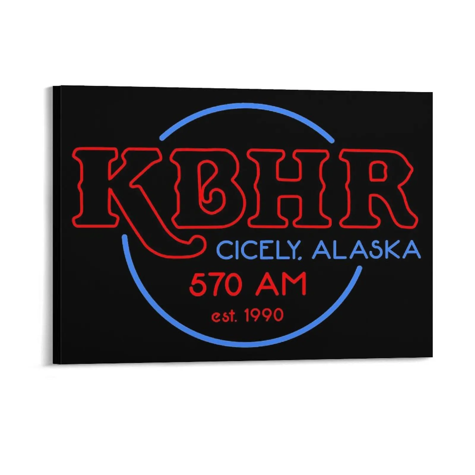Kbhr Northern Exposure Canvas Painting Bar Wall Pub Cinema Designing Garage Decoration Framed Wall Paintings