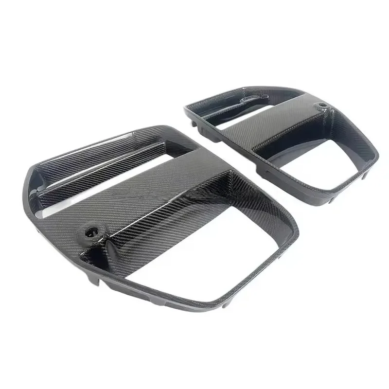

High Quality V Style Double-sided Carbon Fiber Front Bumper Grille Nose Trim G80 M3 G82 M4 G83