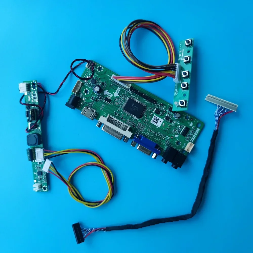 Controller board M.NT68676 Kit For LM215WF3 LM215WF3 1920X1080 screen DVI 30pin VGA LCD DIY card driver 21.5