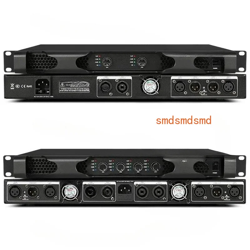 Professional digital power amplifier pure rear stage two-channel household stage fever high power amplifier