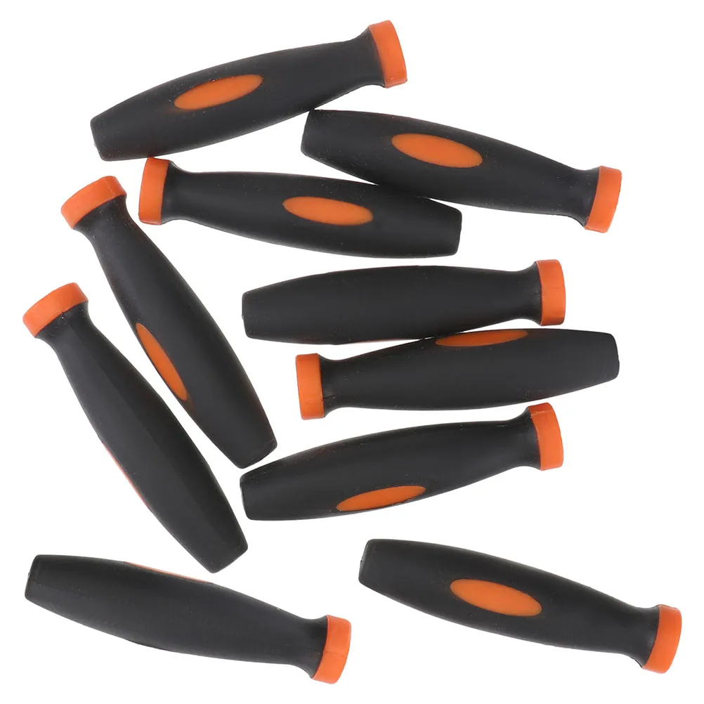 12 قطعة مقبض ملف 4 مللي متر قطر المطاط قبضة مريحة لملفات الخشب المعدني بالمنشار آلات تقطيع أداة ملحق