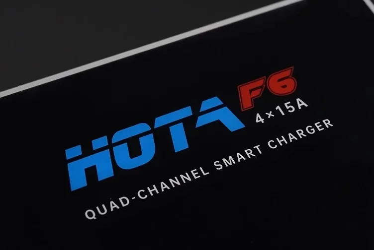 HOTA F6 RC Model Intelligent Balancing Charger 4-Channel 1000W High Power Li-ion Battery Air Charging System