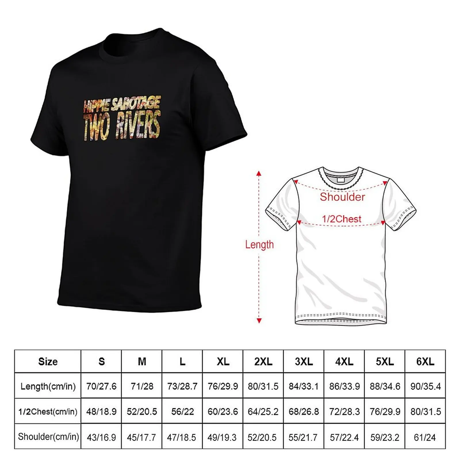 THE Hippie Sabotage electronic dance music duo T-Shirt affliction shirts cute clothes men graphic t shirts