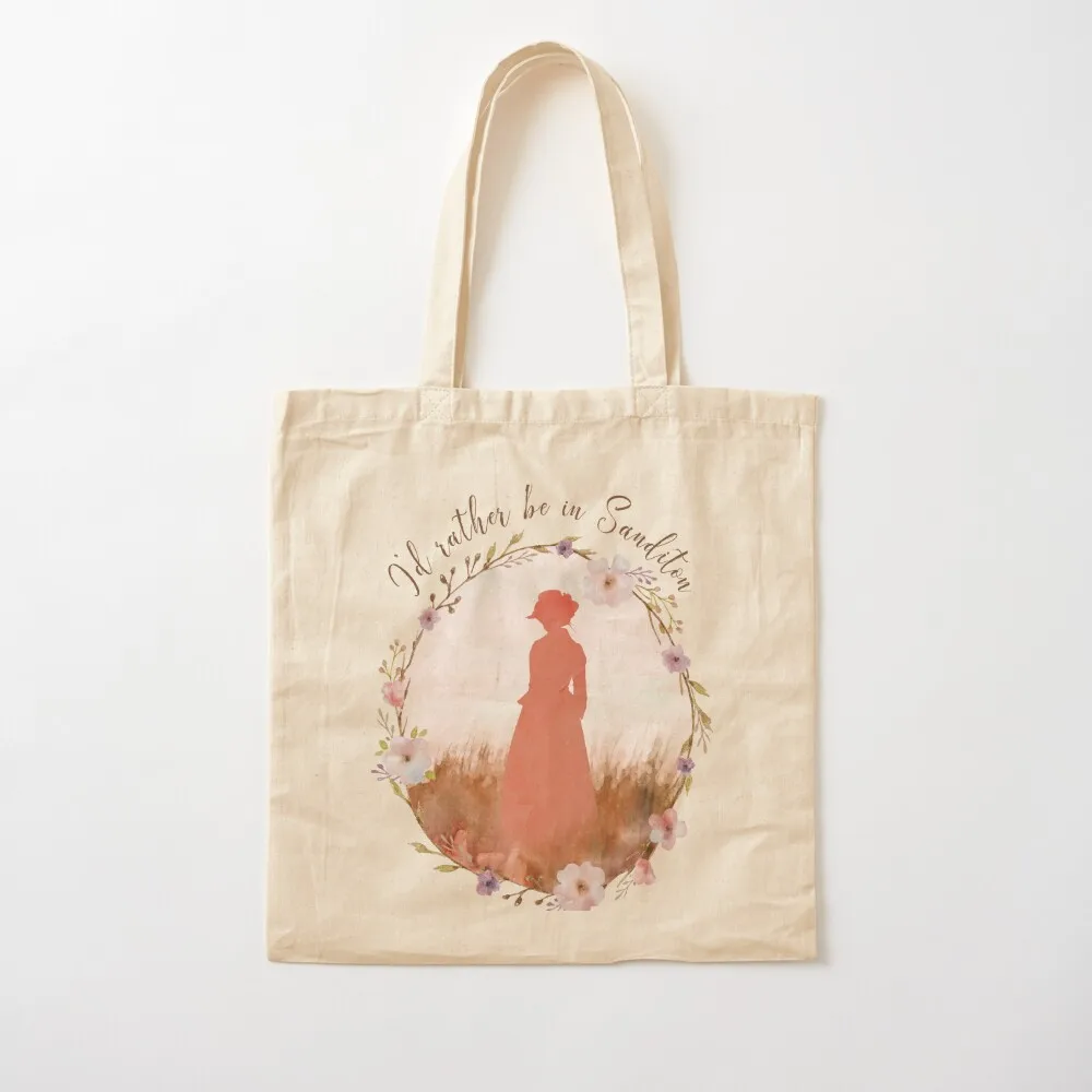 Sanditon Seaside Tote Bag shopping trolley bag Cloth bags Shopper handbag