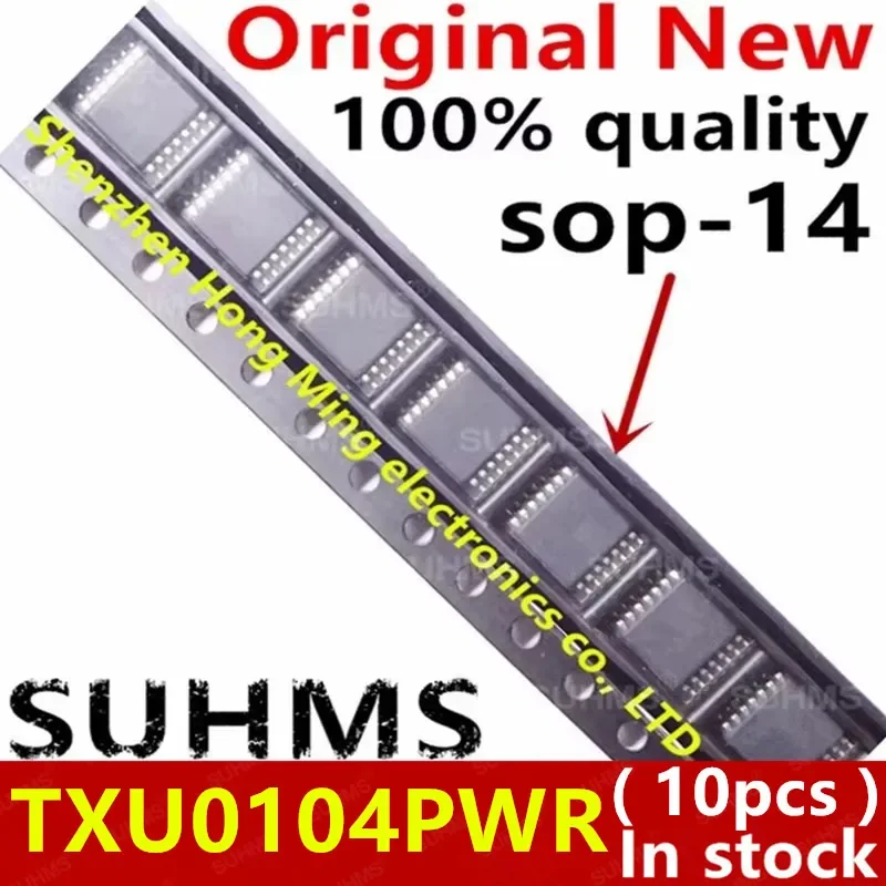 (10piece)100% New TXU0104 TXU0104PWR sop-14