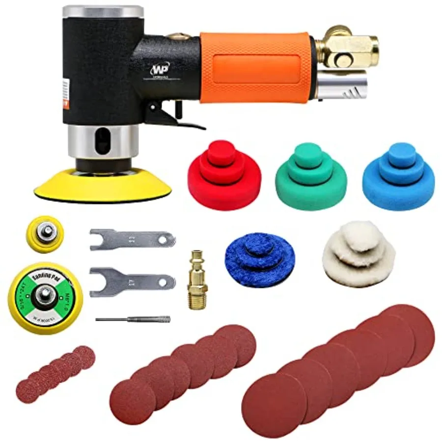 

Mini Air S ander Random Orbital Air Sander Mini Pneumatic Sander for Auto Body Work