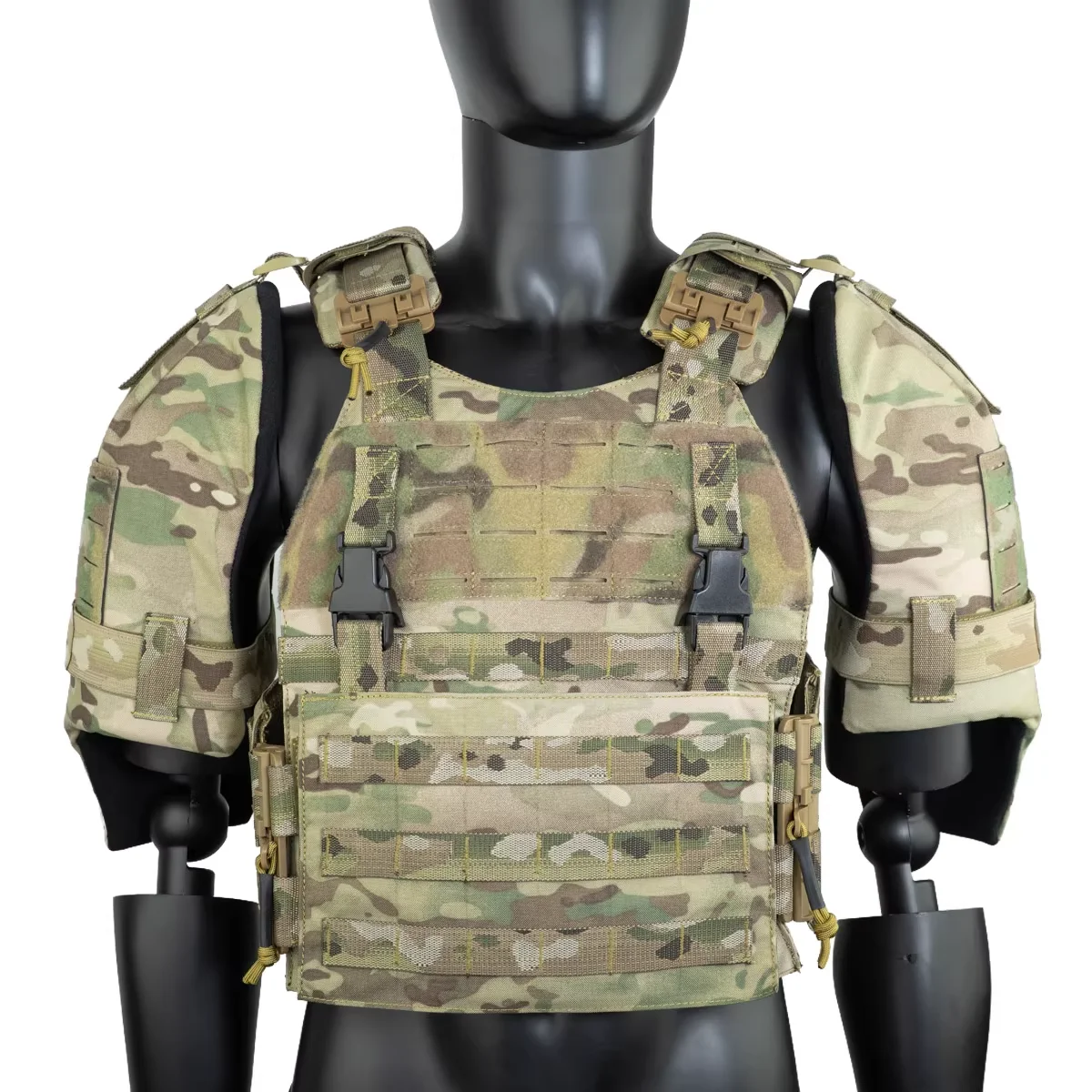 Taktische Jagd Weste Schulter Schutz Expansion Hülse Abnehmbare Multifunktionale Arm Schutz Verlängerung Kit Universal – Detail 5