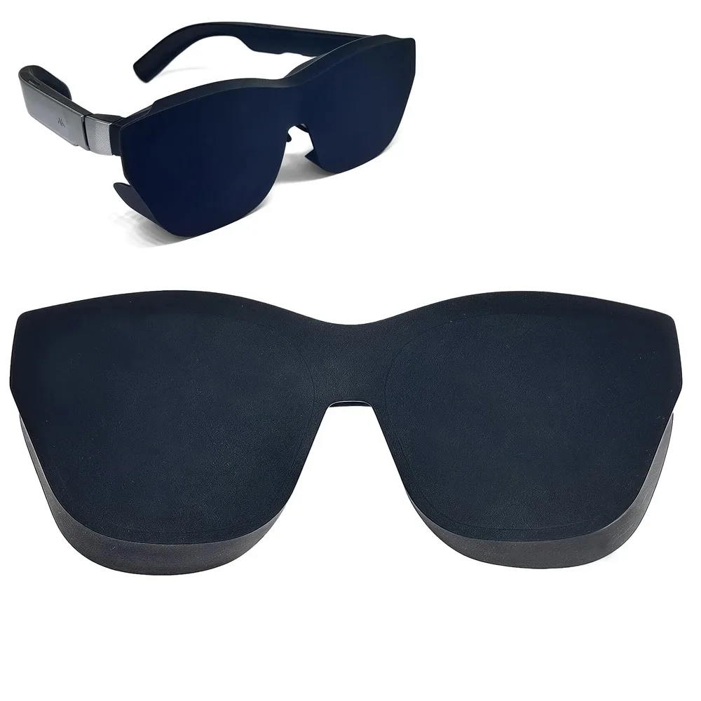 Protetor de lente de sombra protetor de tela preto para xreal one/one pro/air2 para raneo air3/air2/air3s protetor de lente de silicone