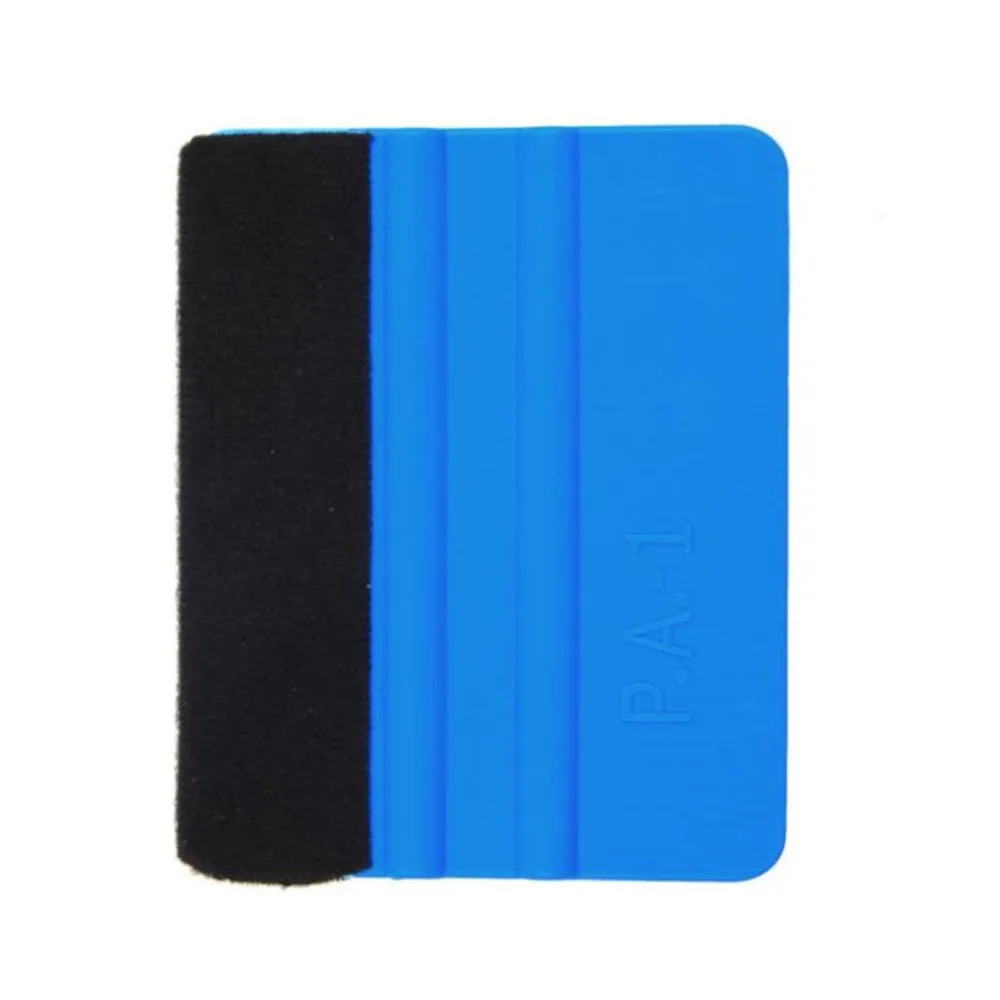 

200pcs/ Lot Pro Felt Edge Squeegee Vinyl Car Van Bike Wrap Wrapping Spatula Tool Scraper Car Wrap Applicator