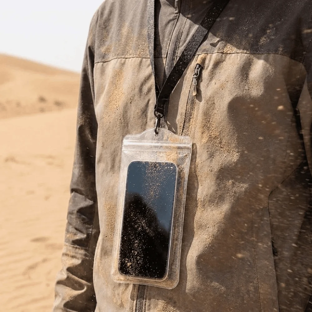 Thickened Material Transparent Phone Bag Transparent Cover Shockproof Waterproof Pouch Underwater Protector Waterproof