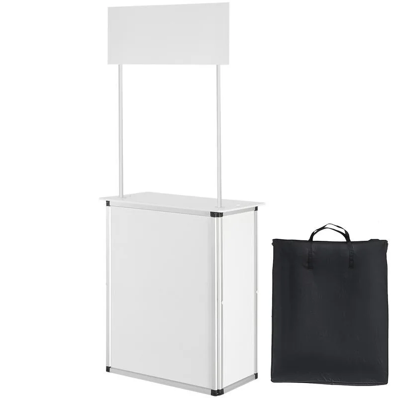 Promotion Counter Table, Portable Tradeshow Podium Table, 30.91