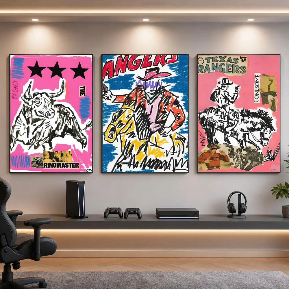 Art C-Caitlin Flood-Molyneux Unique Expressive Poster HD Removable Wall Art Gift Bedroom Lounge Dorm Office Gaming Cafe Bars