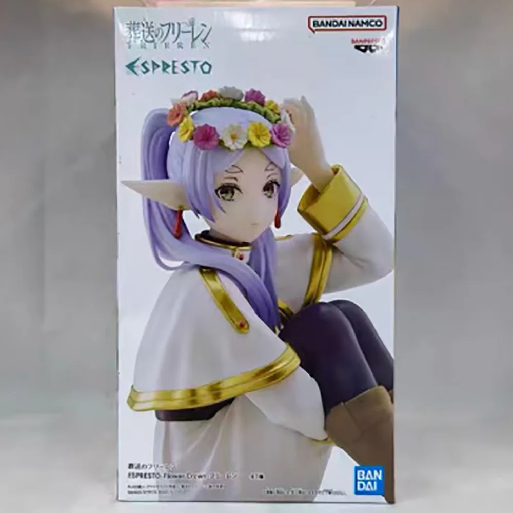 

100%Original InStock Bandai Spirits Banpresto Sousou No Frieren Frieren Espresto Flower Crown Anime Figure Model Decoration Gift