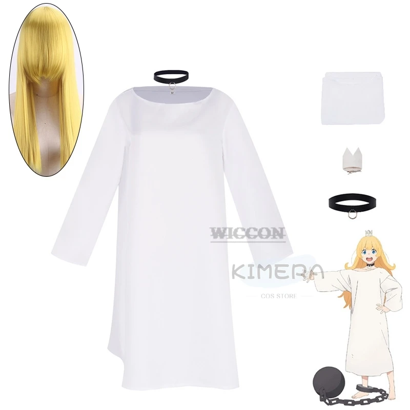 2024 New Anime Tis Time For Torture Princess Cosplay Costume Dress Uniform Full Set Woman wig cosplay Kawaii Carnival Suit