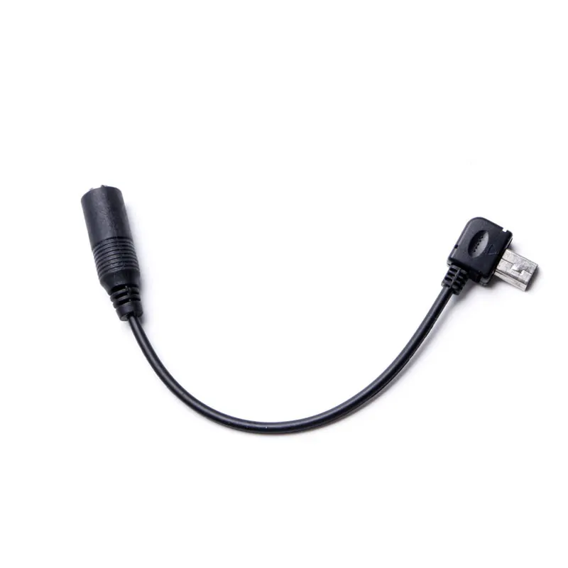 DX62 3.5mm Mini USB Microphone Adapter Cable for Hero 3 4 Camera